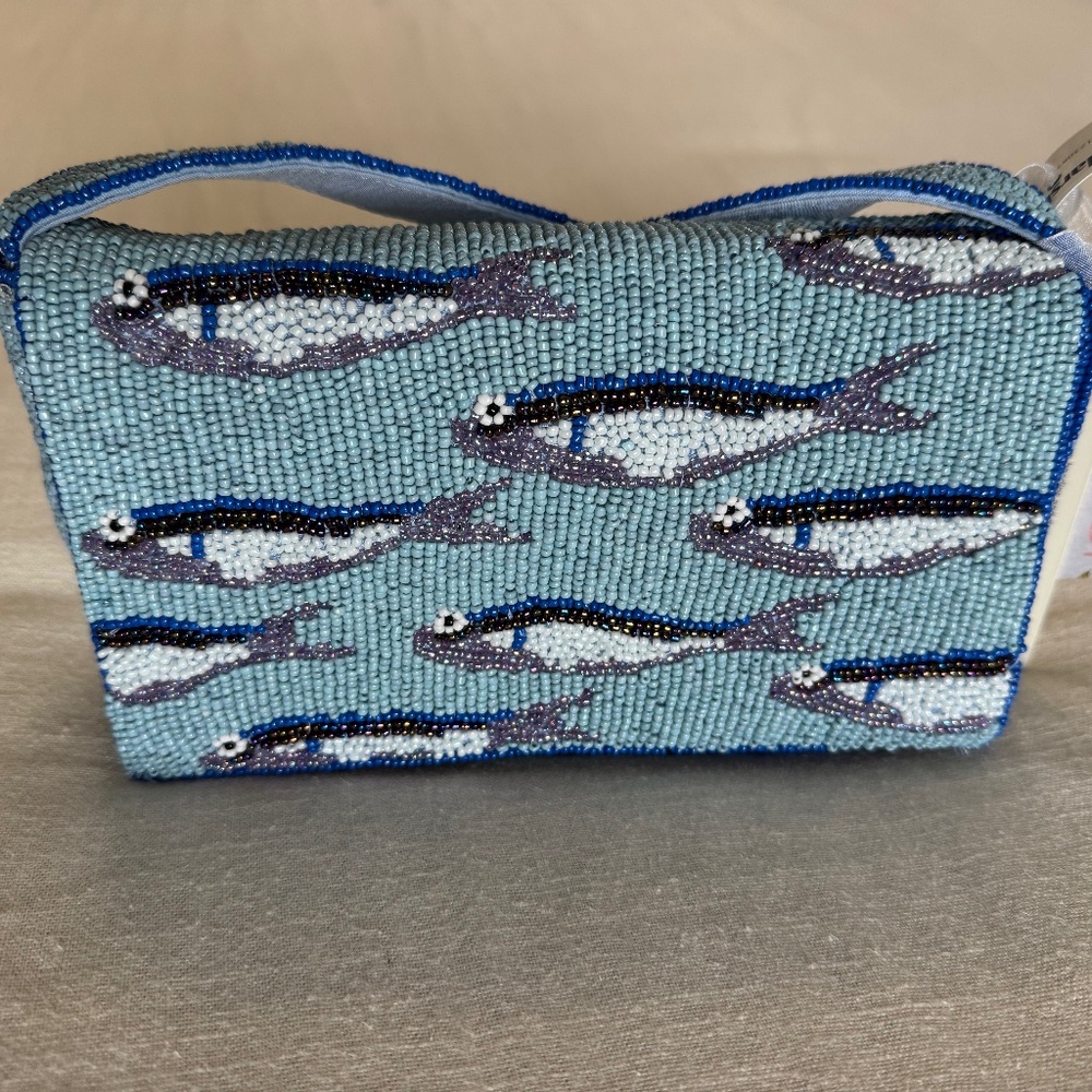 Sardine Beaded Bag